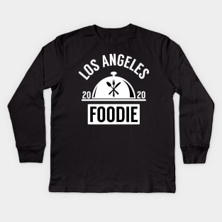LOS ANGELES FOODIE Kids Long Sleeve T-Shirt